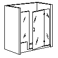 Shower Enclosure 3Bns